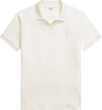Polo Ralph Lauren Polo in cotone con ricamo logo - Bianco
