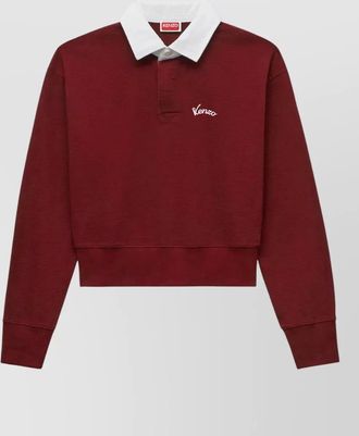 Kenzo cotton short-sleeve polo shirt