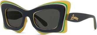 Loewe LW40140U20A Sunglasses - Yellow
