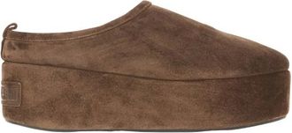 Balenciaga Alaska Soft Platform Mule - Shoes - Mujer - Marr&oacute;n - 38 EU