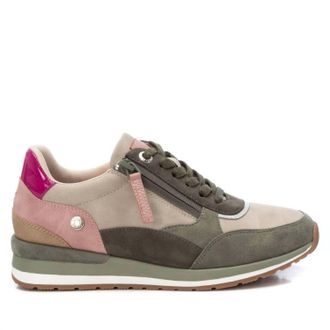 Xti Womens Casual Sneakers In Kakhi