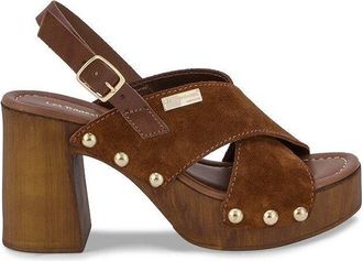 Les Tropeziennes Sandalen met hakken Paloma, su&egrave;deleer