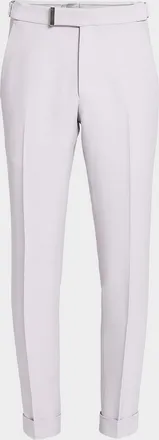 Tom Ford Men & apos;s Atticus Double Weft Fine Twill Trousers