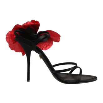 Dolce & Gabbana High Heel Sandals, female, Black, Size: 9 US Heels Sandals