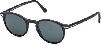 Tom Ford FT0539 ANDREA-02 Polarized 02V Mens Sunglasses Black Size 48