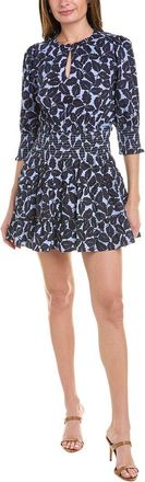 Sail to Sable Smocked Waist Mini Dress