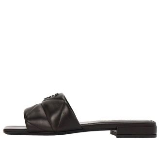 Prada (WMNS) PRADA SS24 Quilted Nappa Leather Sabots Black 1XX583-038-F0002-B010