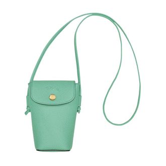 Longchamp Epure Smartphonehoesje - Dames - Accessoires - Groen - Maat: ONE Size Leer