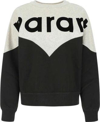 Isabel Marant Houston Sweatshirt - Dames - Sweatshirts - Veelkleurig - S - Katoen - Hoodies & sweatvesten