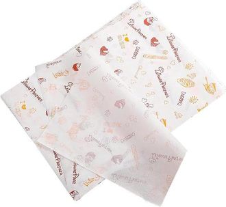 OEM 100 Hojas De Papel Para Envolver Queso, Papel Para Envolver Alimentos, Impermeable Y Resistente Al Aceite