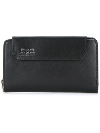 As2ov Mobile long wallet - men - Bullhide Leather - One Size - Black