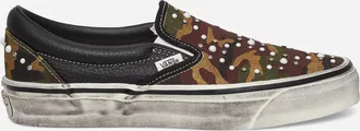 Vans Premium Classic Slip-On Pearlized Sneakers Camo / Black