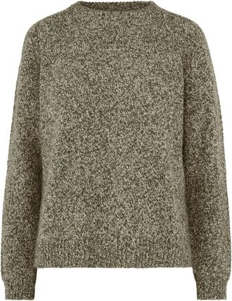 Bomboogie Girocollo boucl&eacute; - Knitwear - Mujer - Beige - XS