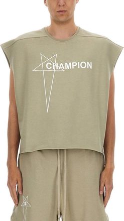 Champion Cropped Micro Tatlin T-Shirt-Uomo
