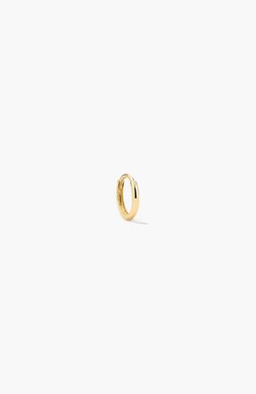 Mejuri Mini Single Hoop Earring in 10K Yellow Gold by MEJURI at Nordstrom