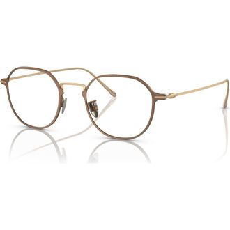 Giorgio Armani 49mm Phantos optical glasses in Brown at Nordstrom