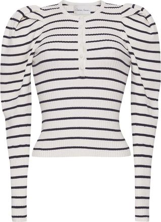 Cara Cara Top a righe - Bianco
