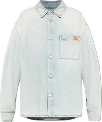Darkpark Keanu denim overhemd - Heren - Spijkeroverhemden - Blauw - L - Denim - Overhemden