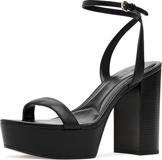 Favorite Daughter Ruby Womens Sandals Black 1 : 5.5 M, Leather