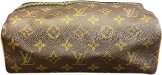 Louis Vuitton Pre-owned Monogram Pouch - Dames - Vintage Clutch - Bruin - ONE Size - Vintage