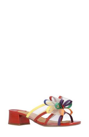 J. Rene&eacute; Finola Block Heel Sandal - Multiple Widths Available in Bright Multi at Nordstrom, Size 10.5