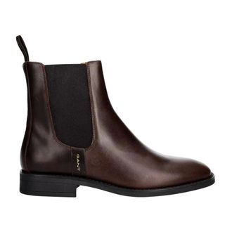 GANT Schoenen, Dames, Bruin, 40 EU, Leer, Fayy Chelsea Boot