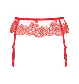 Huit Bonbon rose Garter belt in Fuschia at Nordstrom, Size X-Small