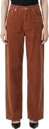 Haikure Brown Regular High Rise Jeans