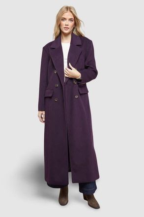 Oasis Maxi Tailored Coat in Cherry at Nordstrom, Size 4