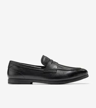 Cole Haan Mens Wyeth Grand Penny Loafers - Black Size 10.5