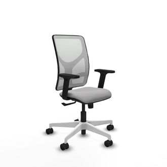 Piqueras y Crespo Sedia Ergonomica Piqueras Y Crespo Motilla Bianco Rete Confortevole