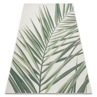 RugsX Rugsx - Alfombra De Cuerda Sisal Color 19434/062 Hojas Verdes Selva Green 140x200 Cm