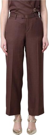 PT01 Straight Broeken - Dames - Straight fit broeken - Bruin - L - Broeken