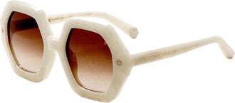 Philipp Plein Philipp Plein Womens 53 mm White Sunglasses