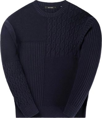 Daily Paper Clothing Patchwork Knit Jumper