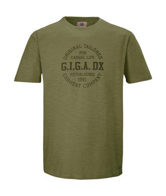 G.I.G.A. DX by killtec T-Shirt GS 4 MN TSHRT GOTS, Herren, Gr. 4XL, gr&uuml;n (waldmeister), Obermaterial: 100% Baumwolle;Obermaterial 2: 95% Baumwolle, 5% Elasthan, G.I.G.A. DX 