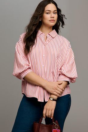 English Factory Striped Buttondown Shirt