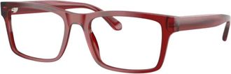 Emporio Armani Ea 3254 Optical Frame - unisex - Brillen - Rood - 56 MM - Accessoires