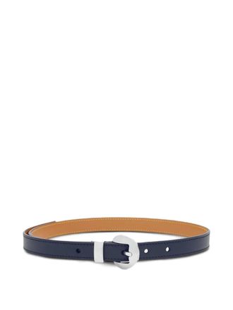 Loewe Pebble leather belt - women - CALFSKIN - One Size - Blue