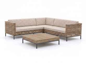 Rough Country Rustic Furniture ROUGH-D hoek loungeset 4-delig 5-zits