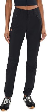 Fj&auml;llr&auml;ven Abisko Trail Stretch Trousers Womens Clothing Black : 34 (US Womens 1-2) R, Polyamide/Elastane