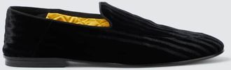 Tom Ford Steven striped velvet loafers