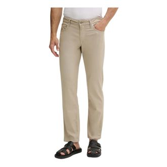 Guess Heren, Broeken, Beige, Maat: W38 L32 Katoen