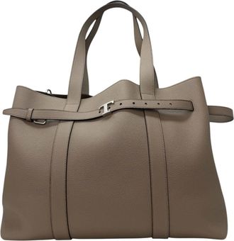 Tod's Tim Malet&iacute;n Grande - Bags - Mujer - Beige - ONE SIZE