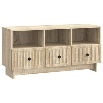 vidaXL Mueble De Tv Con Caj&oacute;n Roble Sonoma 102 X 34,5 X 50 Cm Vidaxl