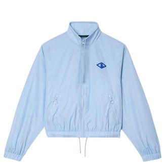 Lacoste Dames/Dames Monogram Track Jas (Blauw)
