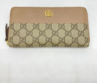 Gucci Brown Long Wallet (Bi-Fold) (Pre-Owned)