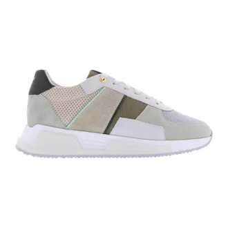 AH by Android Homme Schoenen, Heren, Beige, 44 EU, Leer, Stijlvolle Sneakers Upgraden Casual Outfit