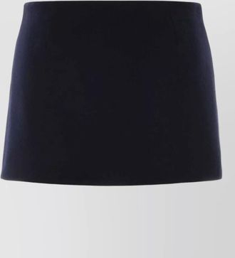 Miu Miu cashmere wool mini skirt