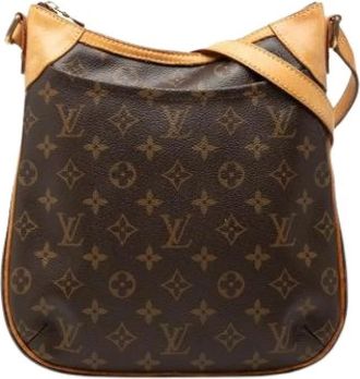 Louis Vuitton Pre-owned Odeon PM - Dames - Vintage Schoudertas - Bruin - ONE Size - Leer - Vintage